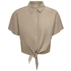 Only Jakiri Linen Knot Shirt